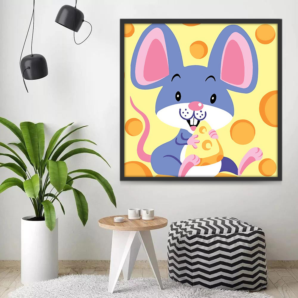 Souris Cartoon Peinture par Numéros
