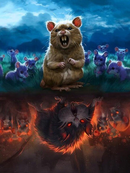 Souris Satanique Peinture par Numéros