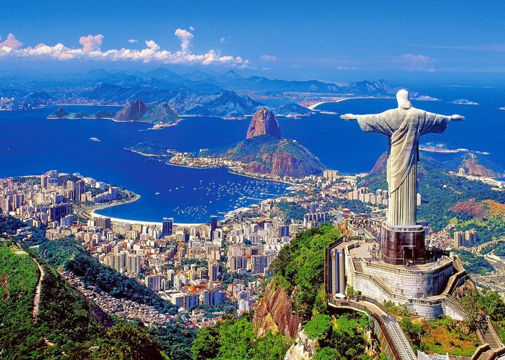 Statue du Christ Rédempteur Peinture par Numéros