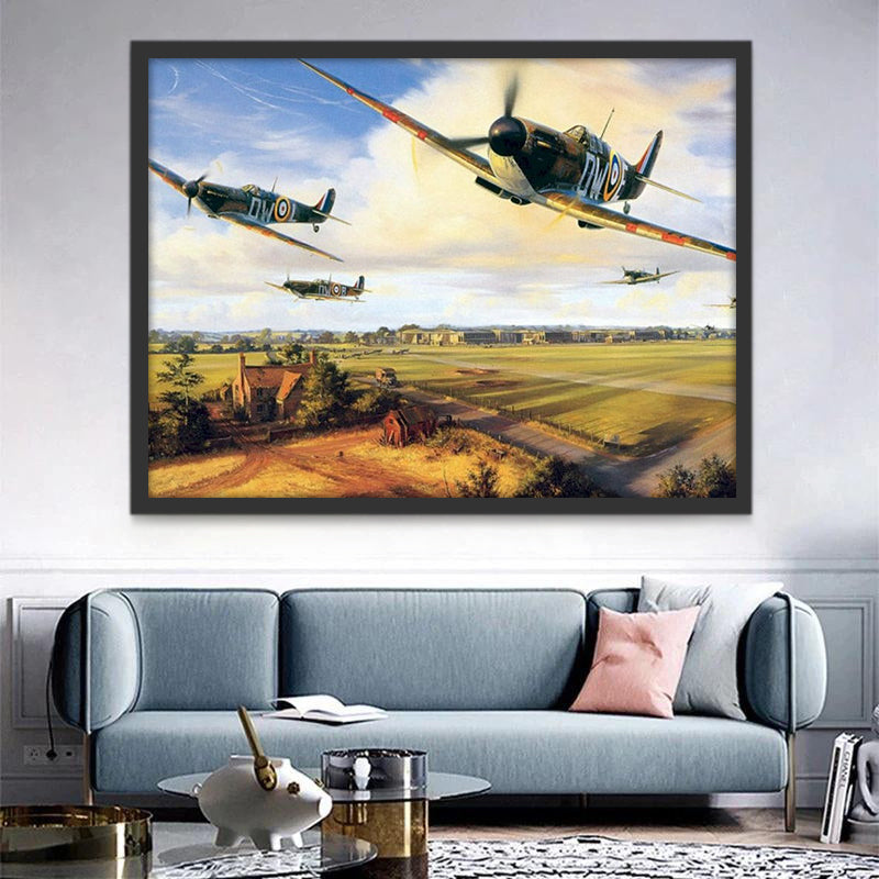 Supermarine Spitfire Peinture par Numéros