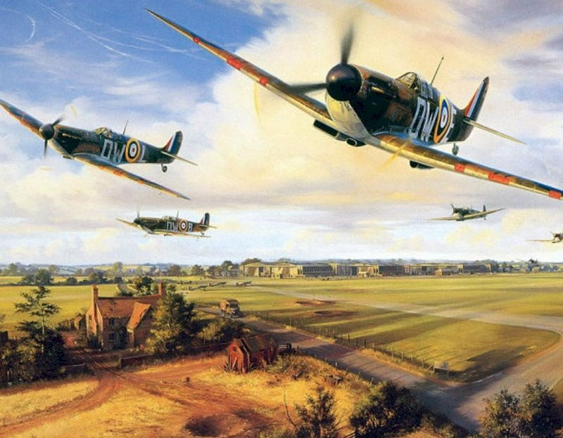 Supermarine Spitfire Peinture par Numéros