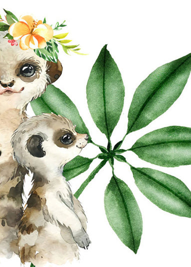 Suricates Peinture par Numéros