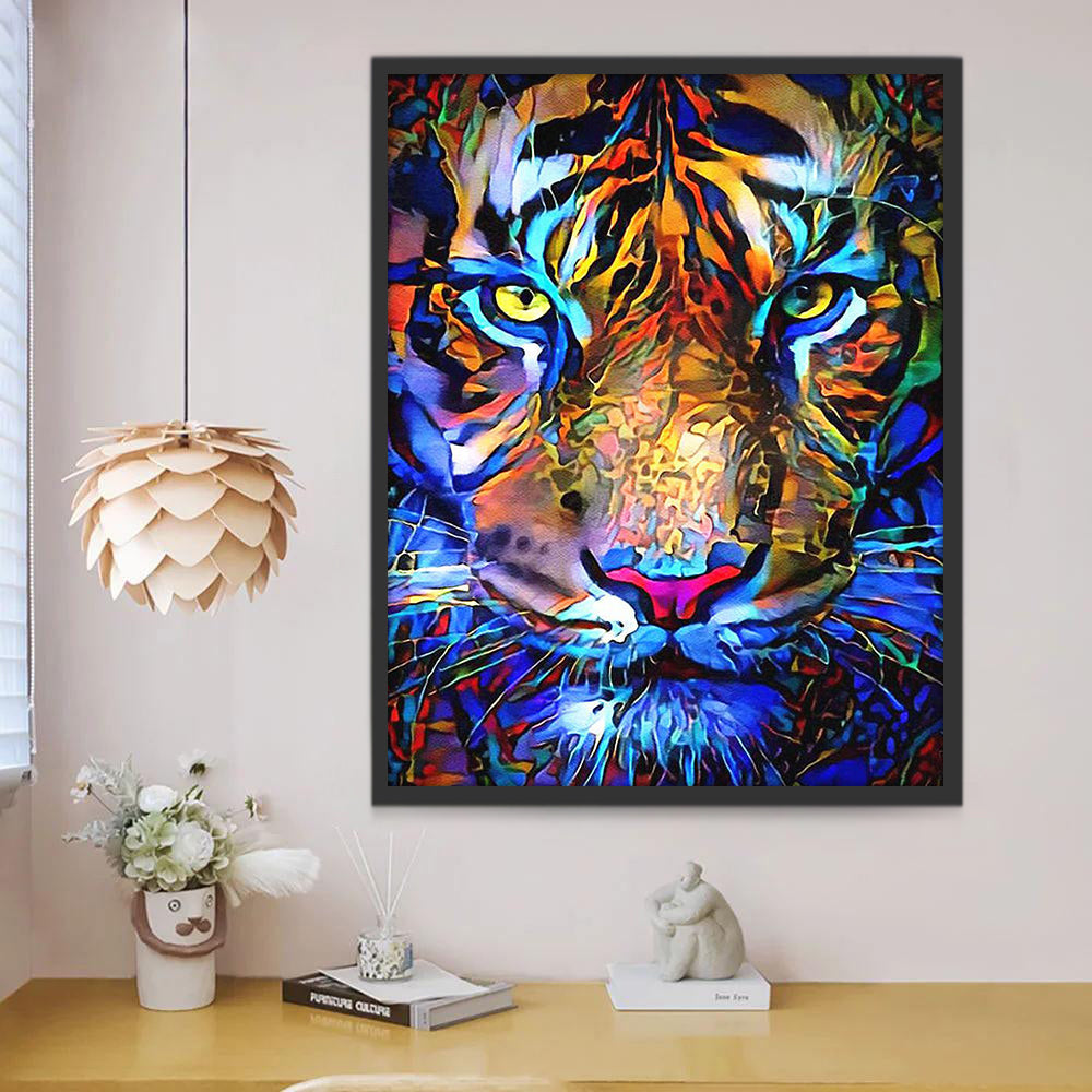 Tigre Cool Peinture par Numéros