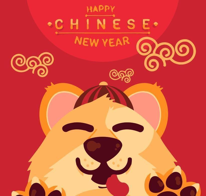 Tigre de Nouvel An Chinois Enfants Peinture par Numéros