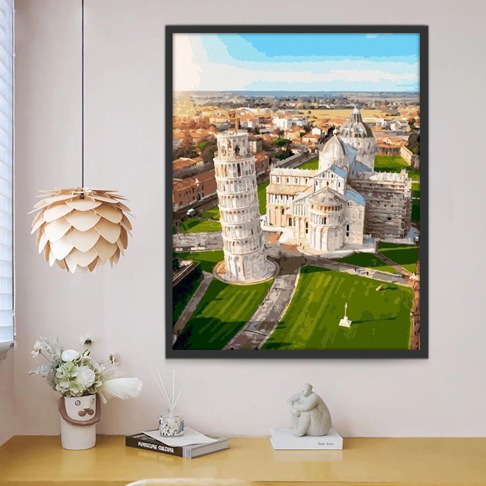 Tour de Pise Peinture par Numéros