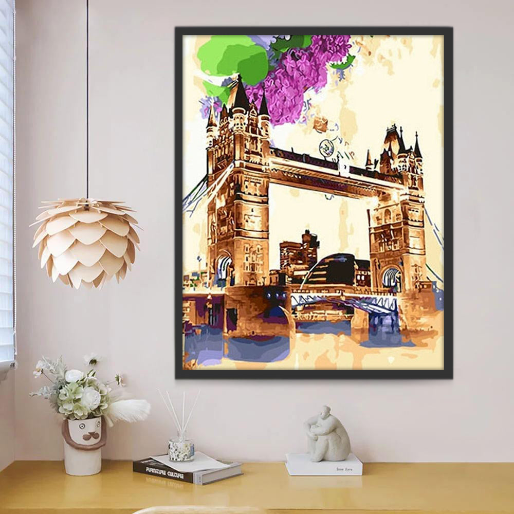 Tower Bridge Peinture par Numéros