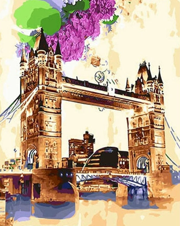 Tower Bridge Peinture par Numéros