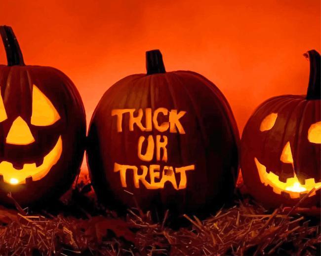 Trick or Treat Peinture par Numéros