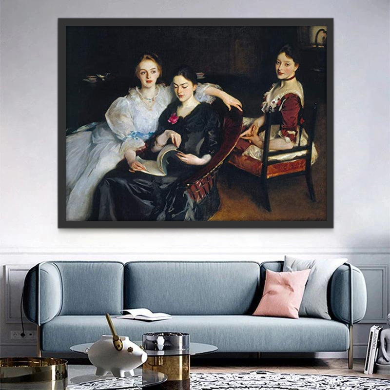 Trois Femmes Peinture par Numéros