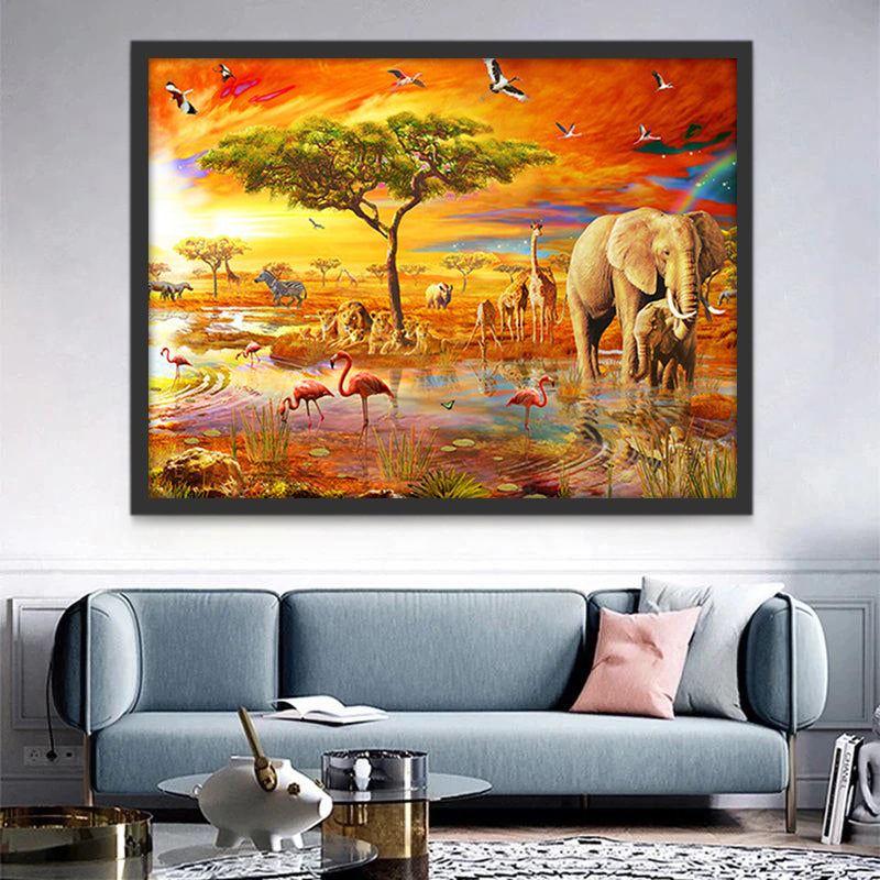 Tropical Magnifique Peinture par Numéros