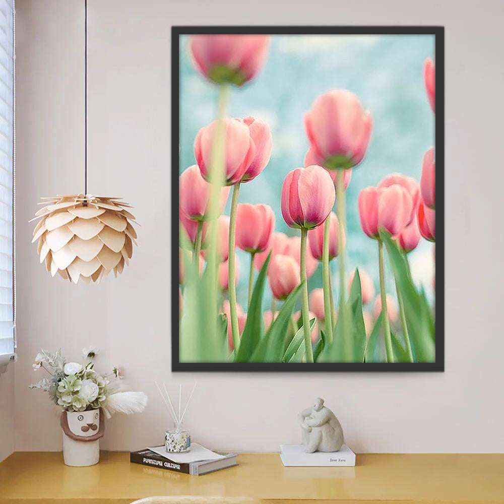 Tulipes Fleur Dynamiques Peinture par Numéros
