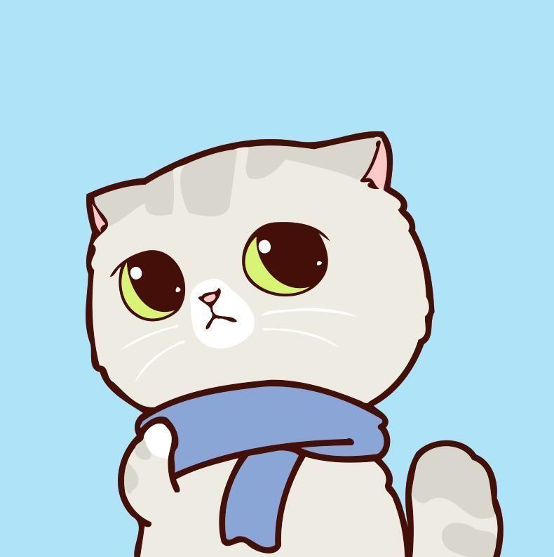 Un Petit Chat Gris Fier Cartoon Peinture par Numéros