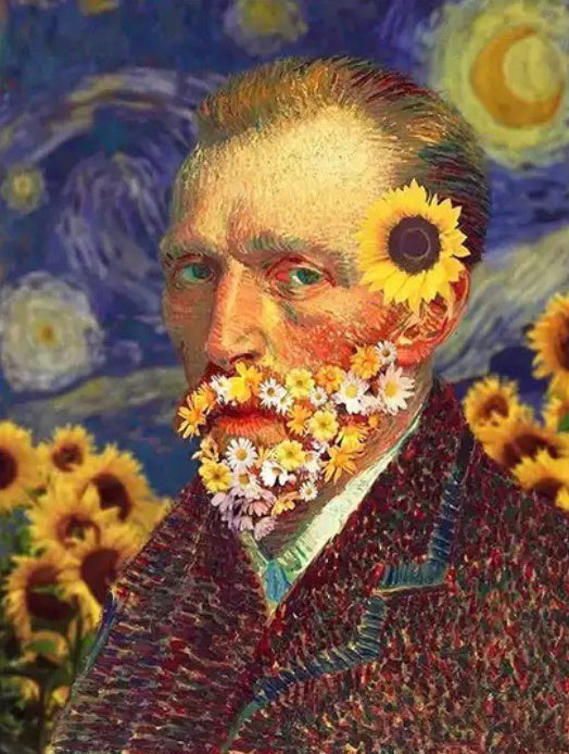 Van Gogh Autoportrait Peinture par Numéros
