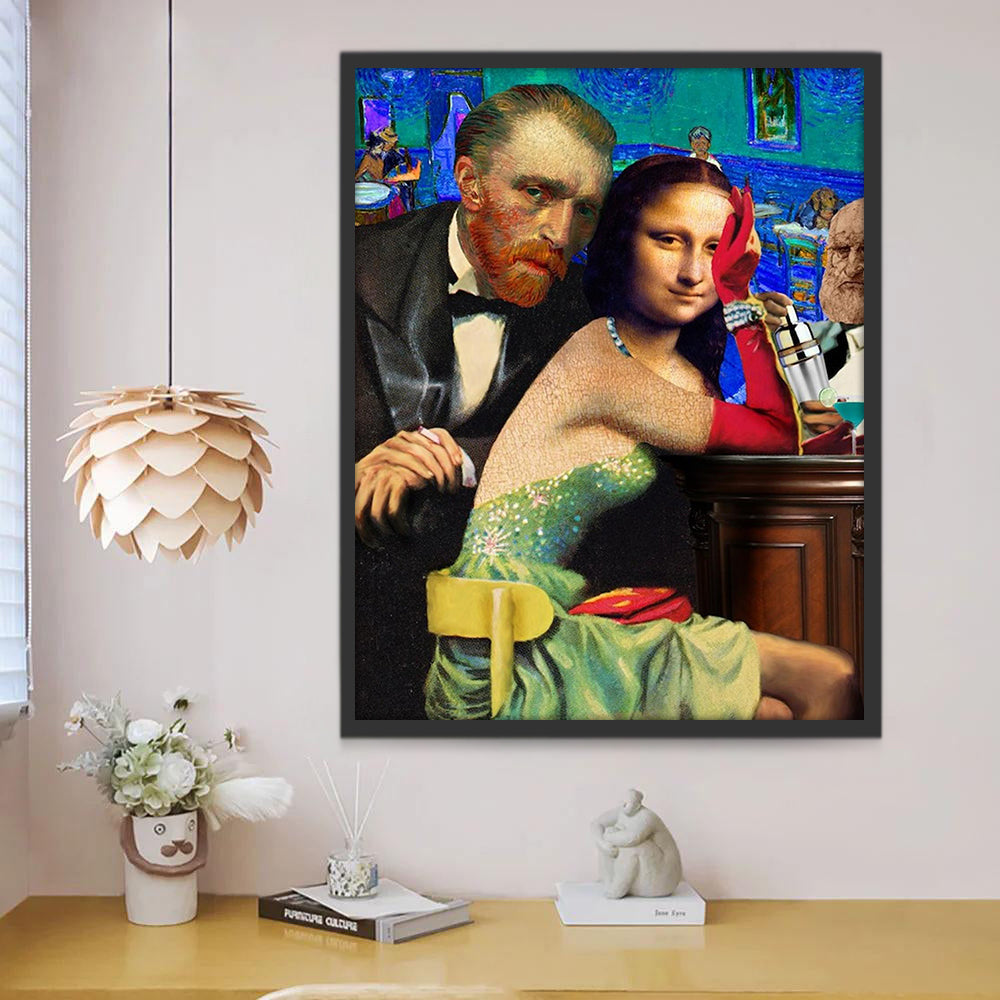 Van Gogh et La Joconde Peinture par Numéros