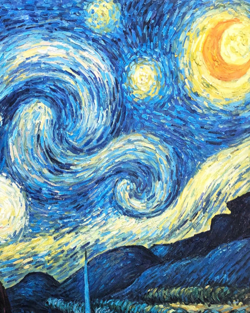 Van Gogh Nuit Étoilée Peinture par Numéros