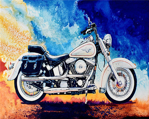 Véhicule Moto Peinture par Numéros