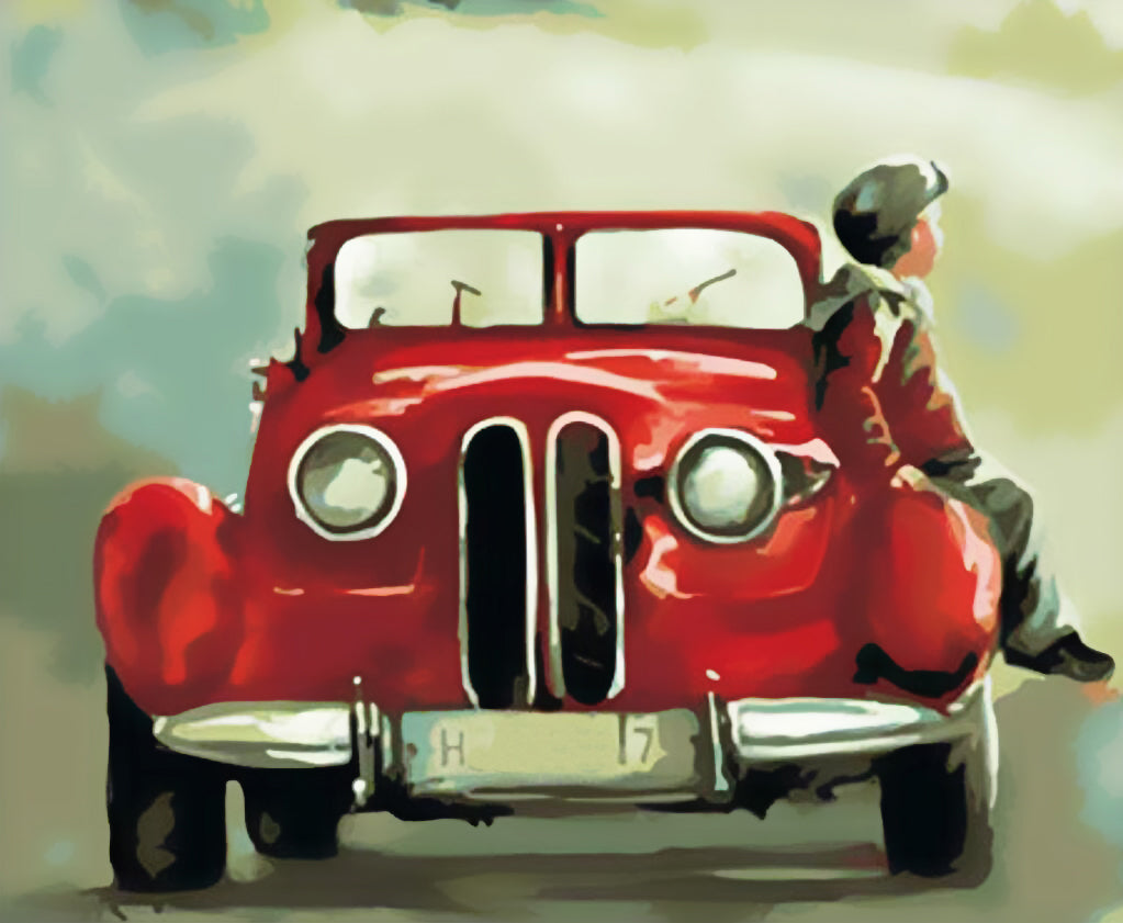 Véhicule Voiture Peintures Par Numéros