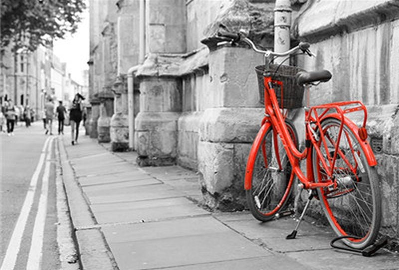 Vélo Rouge Peinture par Numéros