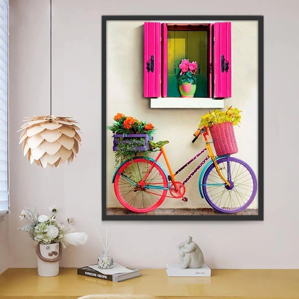 Vélos Colorés Peinture par Numéros