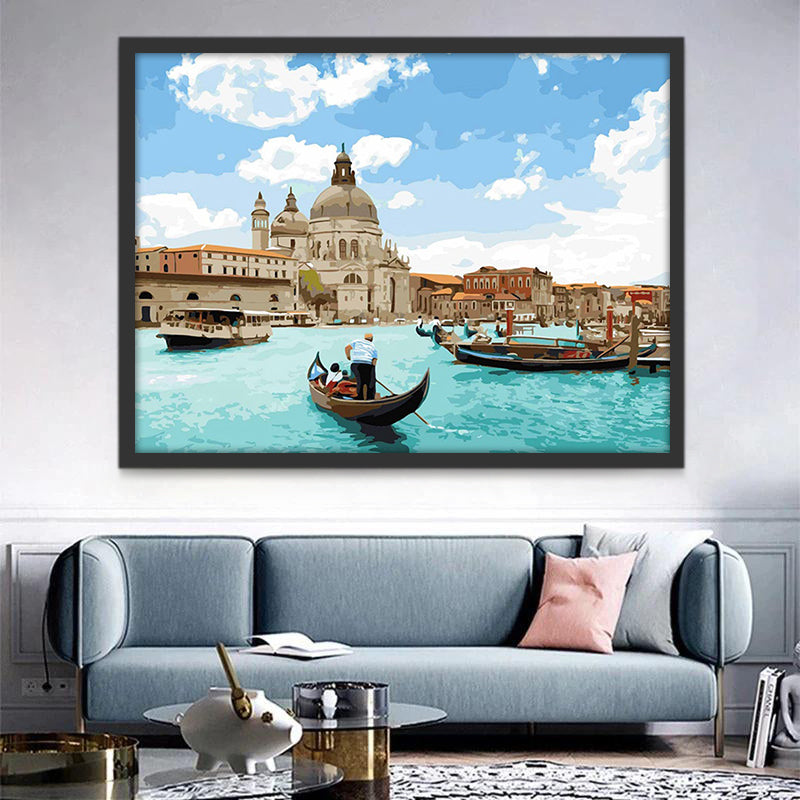 Venise Ensoleillée Peinture par Numéros