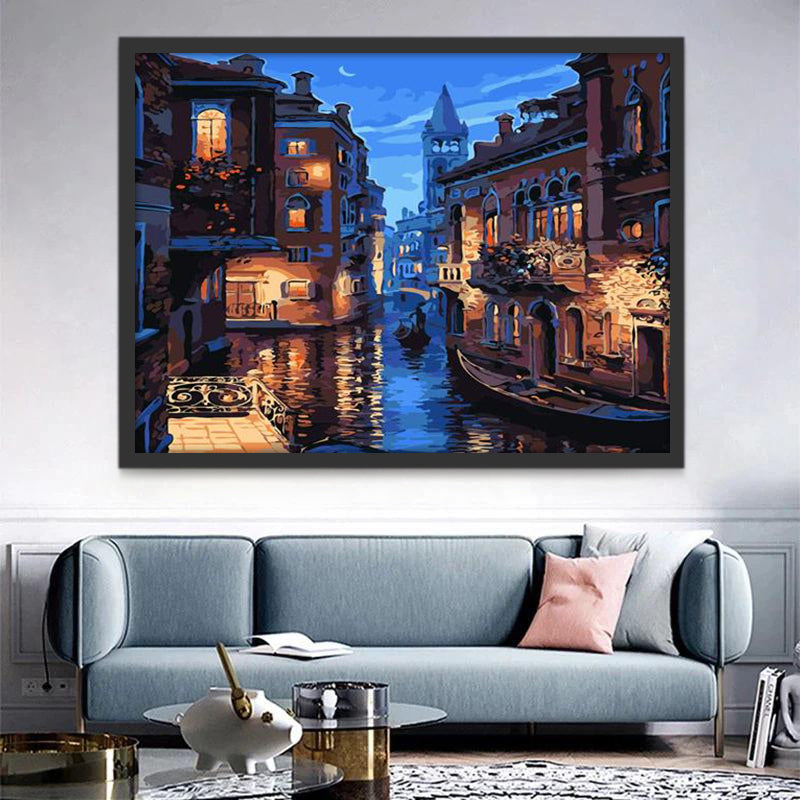 Venise Italie Peinture par Numéros