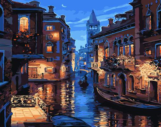 Venise Italie Peinture par Numéros