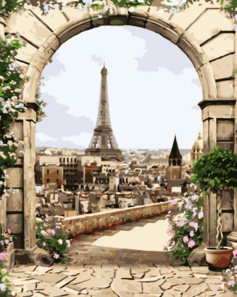 Ville de Paris Peinture par Numéros