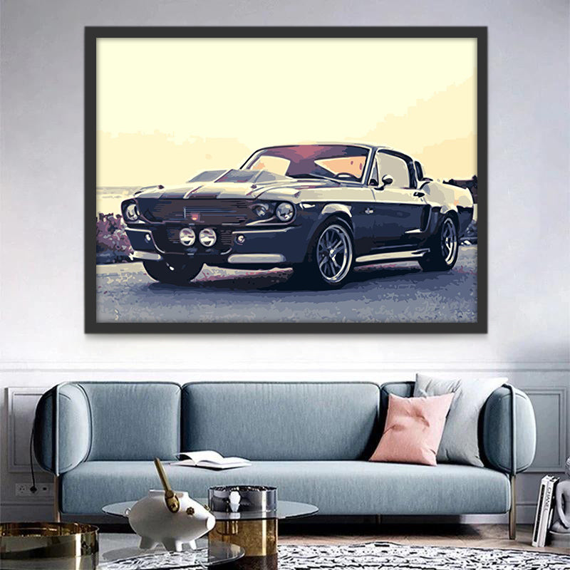 Voiture ancienne Peinture par Numéros