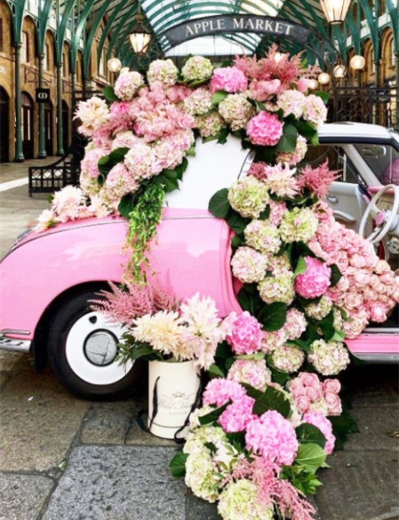 Voiture de Fleurs Peinture par Numéros