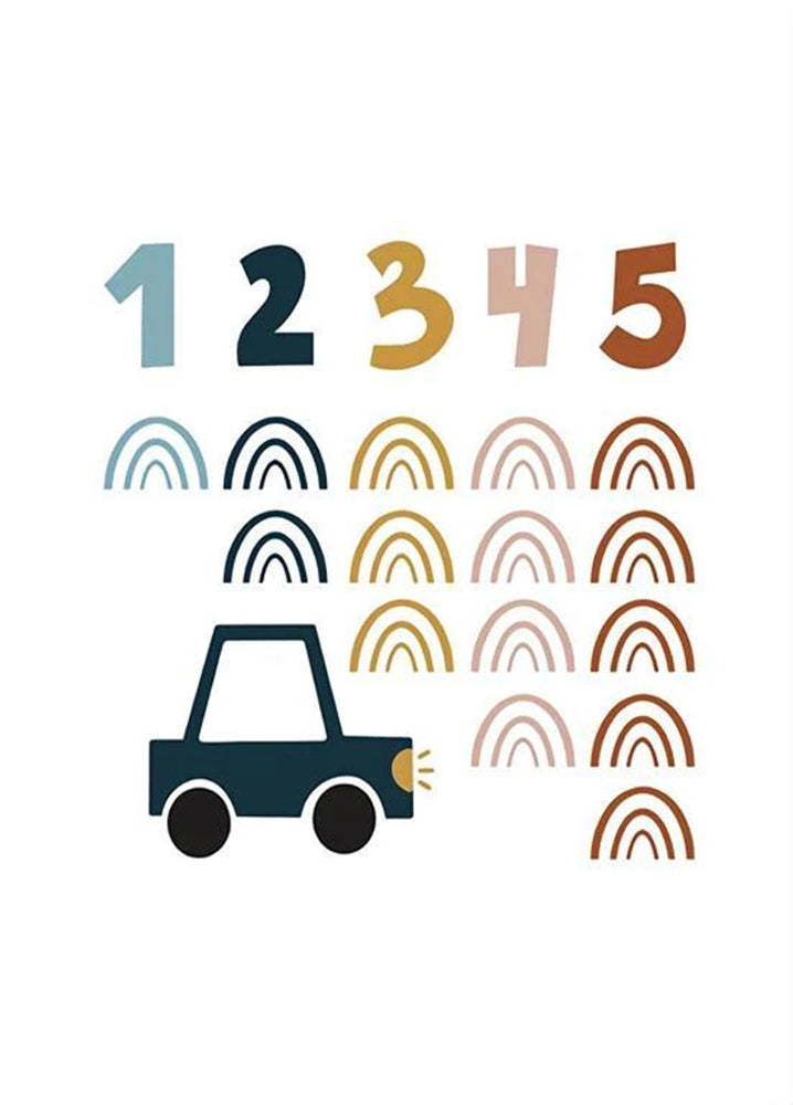 Voiture et numéros Peinture par Numéros