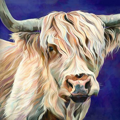 Yak Blanc Sacré Peinture par Numéros