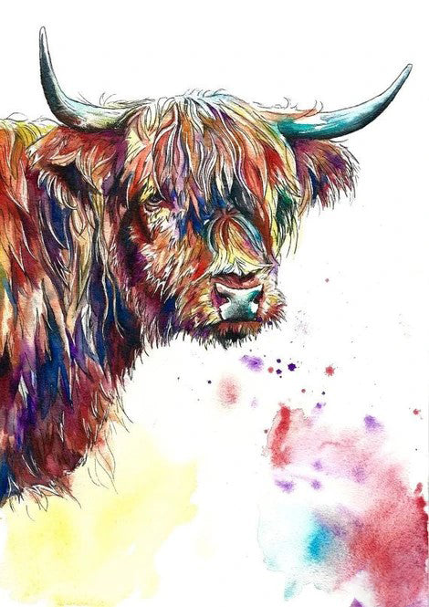Yak Triste Peinture par Numéros